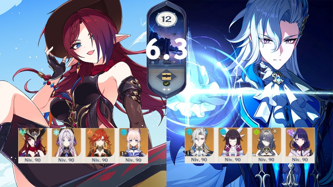 C0 Chasca & C1 Neuvillette | Abismo 6.3 | F2P Genshin Impact