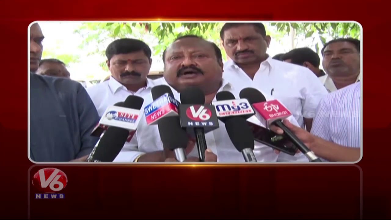MLA Gampa Govardhan | CPI Leaders Protest | Robbery In Jagtial | BJP Dharna | State Roundup | V6