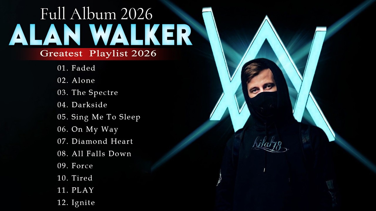 Alan Walker Greatest Hits Playlist 2026 - Alan Walker Remix 2026 - The Best Of Alan Walker #a6