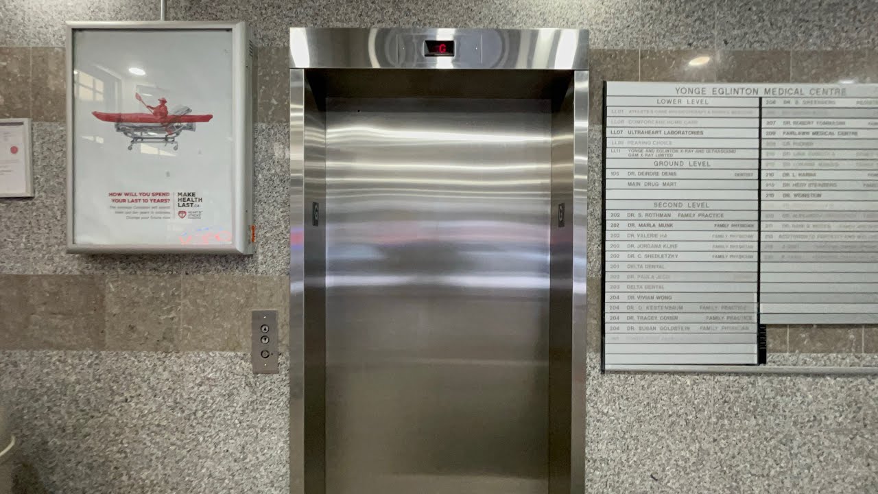 Retro Northern Hydraulic Elevator at a Toronto Medical Centre 1/19/2024