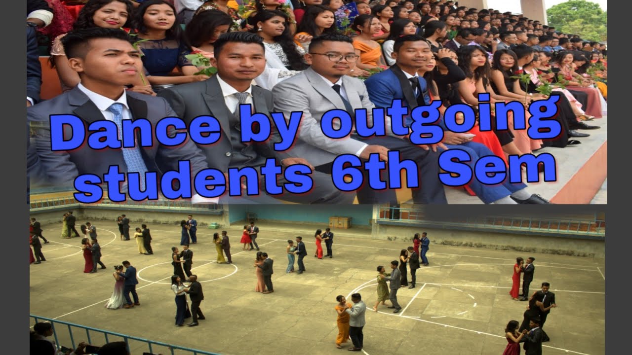 (DBC) Tura, Parting Social 2019 Dance by Outgoing Students 6th sem.