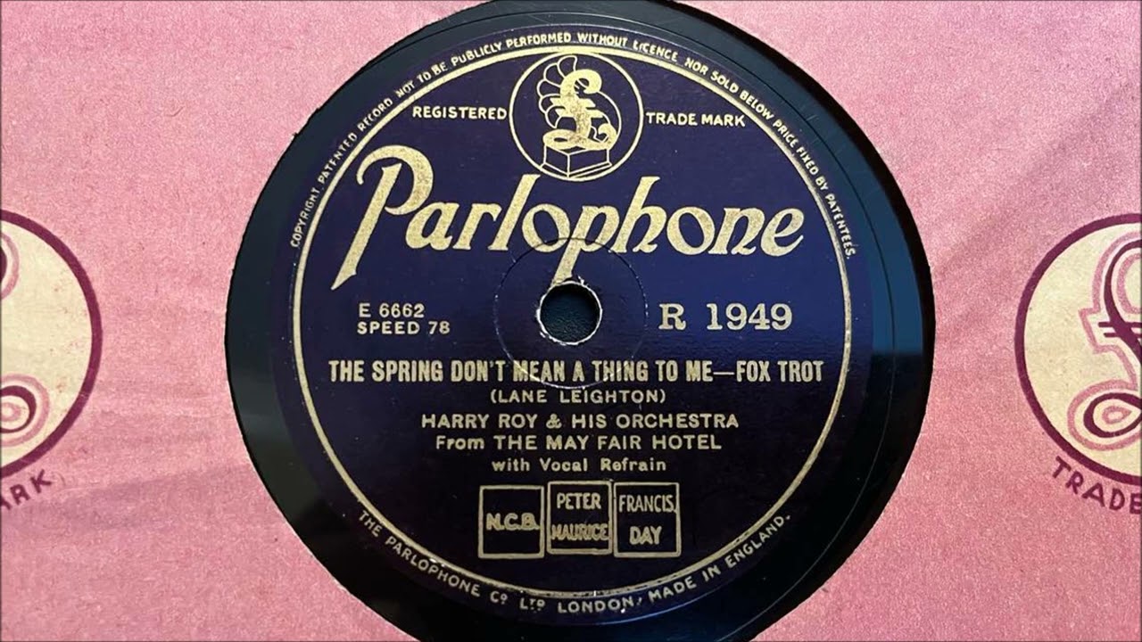 Harry Roy and His Orchestra (v. Sam Browne) - 