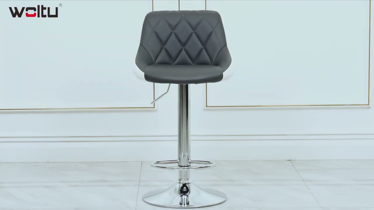 Barhocker Tresenstuhl Barstuhl Hocker 2 farbig Sitzfl&auml;che aus Kunstleder