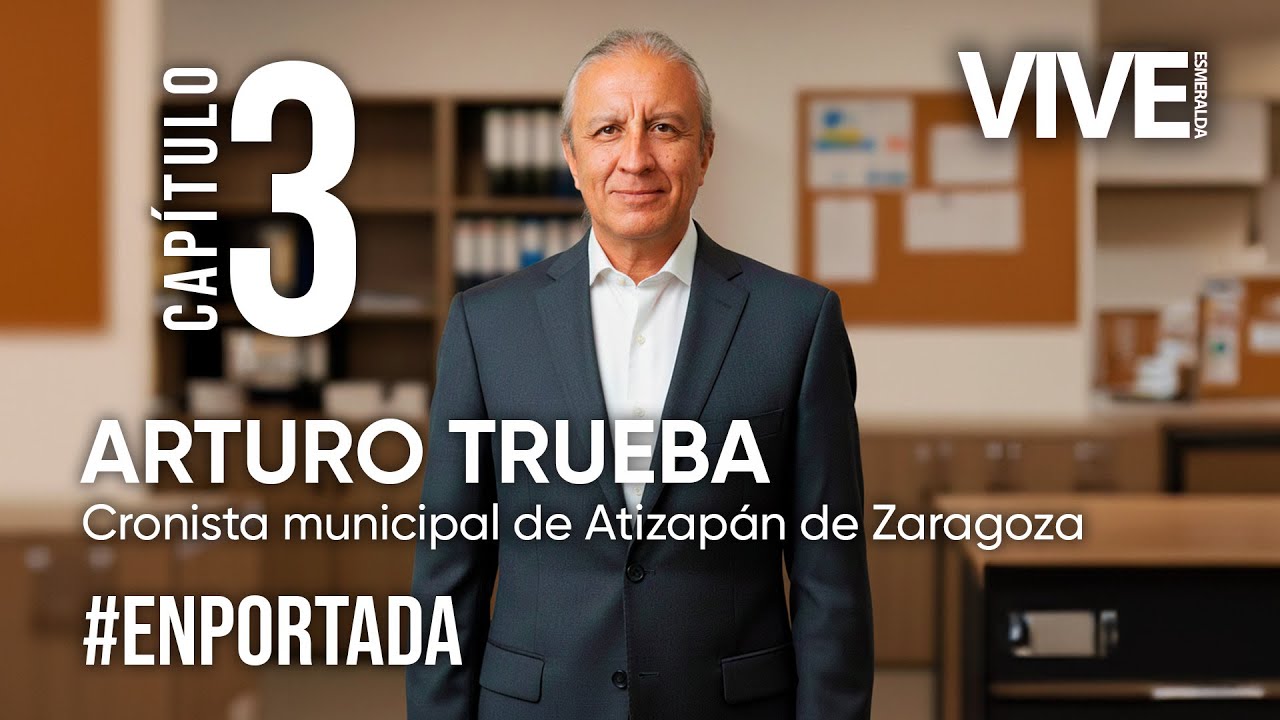 Arturo Trueba, cronista municipal de Atizapán de Zaragoza.