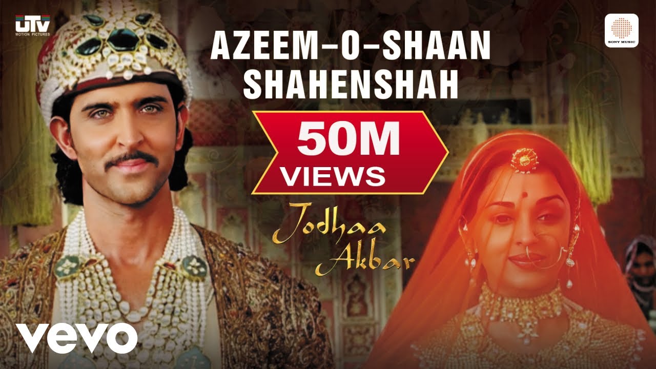 Azeem - Azeem-O-Shaan Shahenshah | Jodhaa Akbar | A. R. Rahman | Hrithik Roshan | Aishwarya Rai