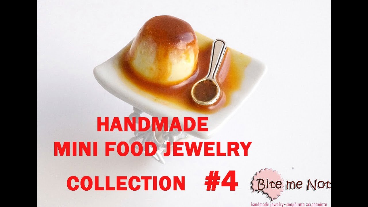 Handmade Miniature Food Jewelry from Polymer Clay: Collection #4 from Bite me not jewels