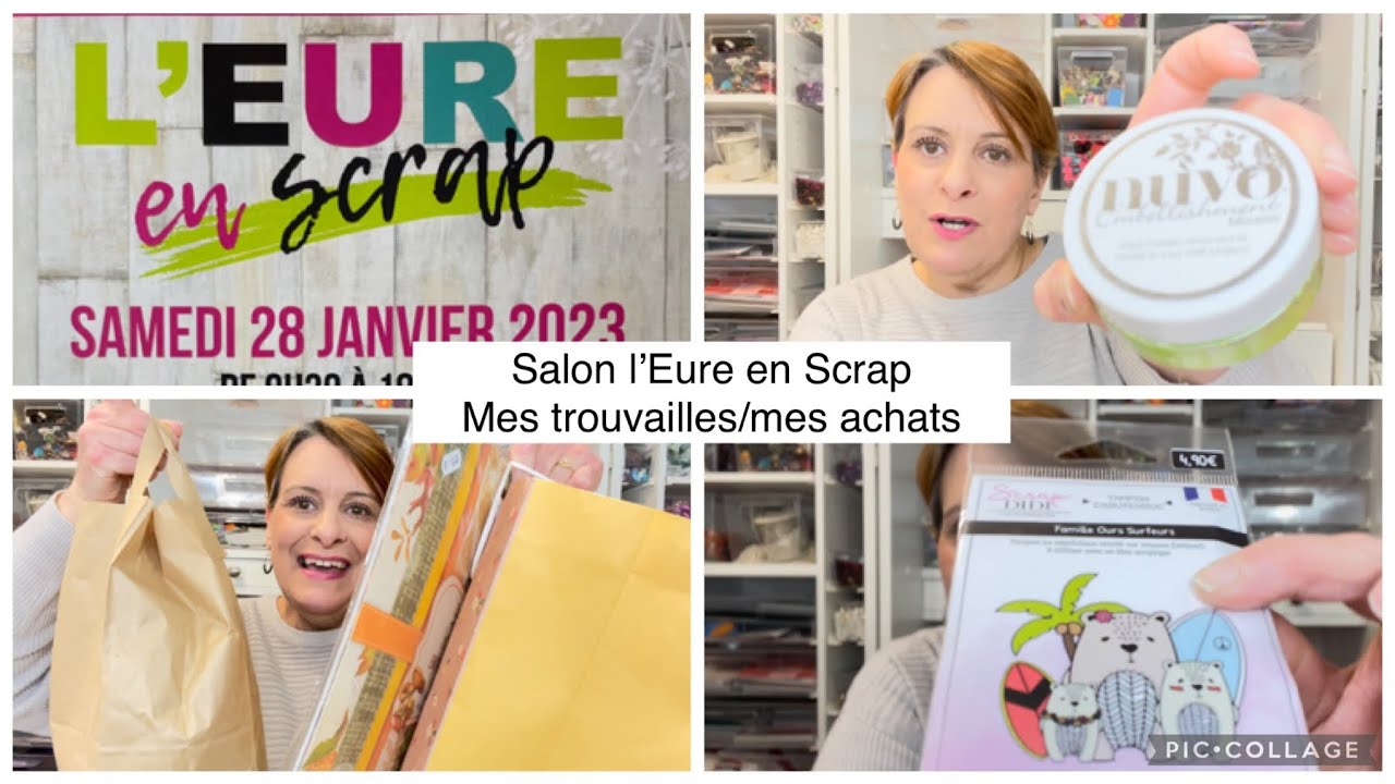 Salon de l’Eure en Scrap/scrapdidi/Kerglaz/4enscrap/universcrap….