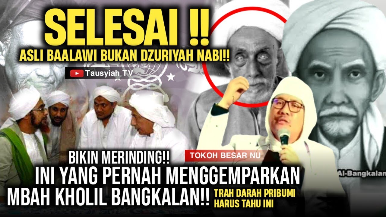 INI YG MENGEJUTKAN MBAH KHOLIL BANGKALAN,ASTAGA TERNYATA INI ASLINYA USTMAN BIN YAHYA