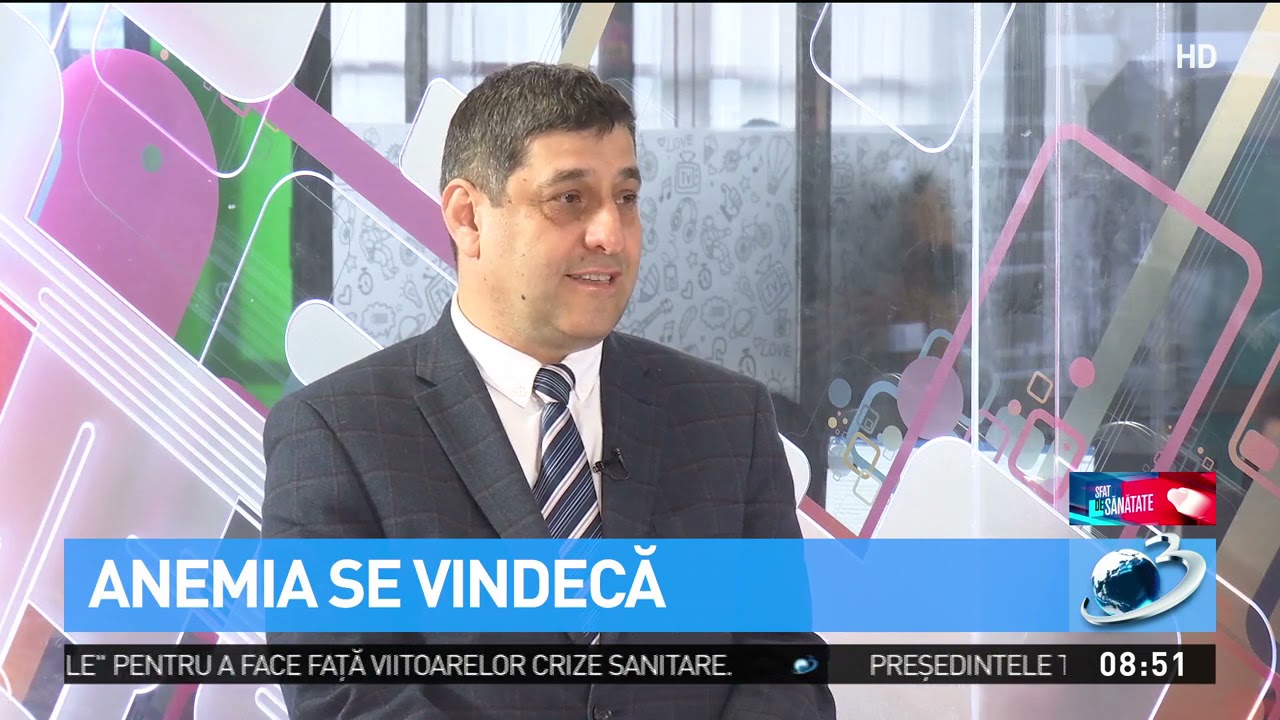Cele mai frecvente semne ale anemiei. Dr. Horia Bumbea: Lipsa de fier este princiapal cauză