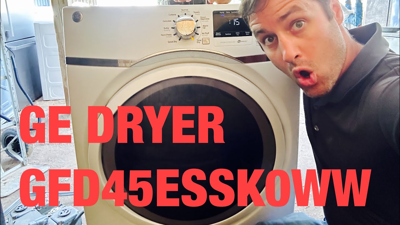 How to disassemble a GE dryer | GFD45ESSK0WW