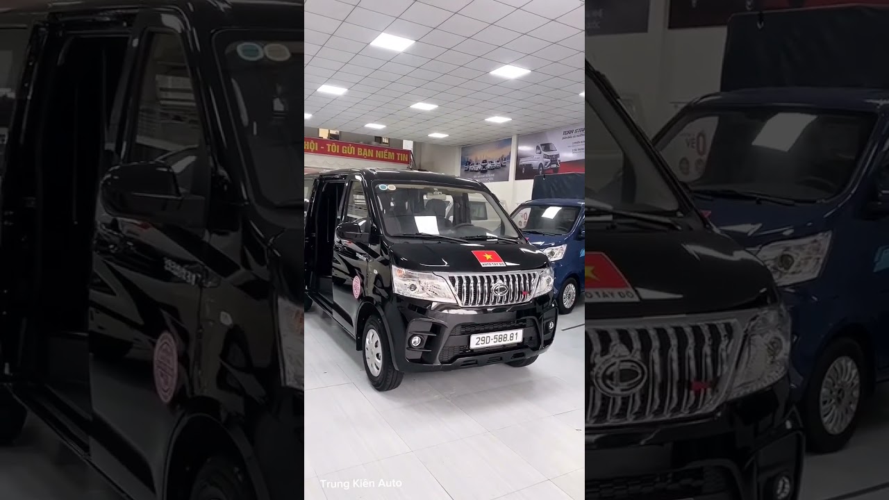 B&agrave;n giao Tera V6 bản 5 chỗ m&agrave;u đen. Xe tải van động cơ CN Suzuki Nhật Bản b&aacute;n chạy nhất. #terav6