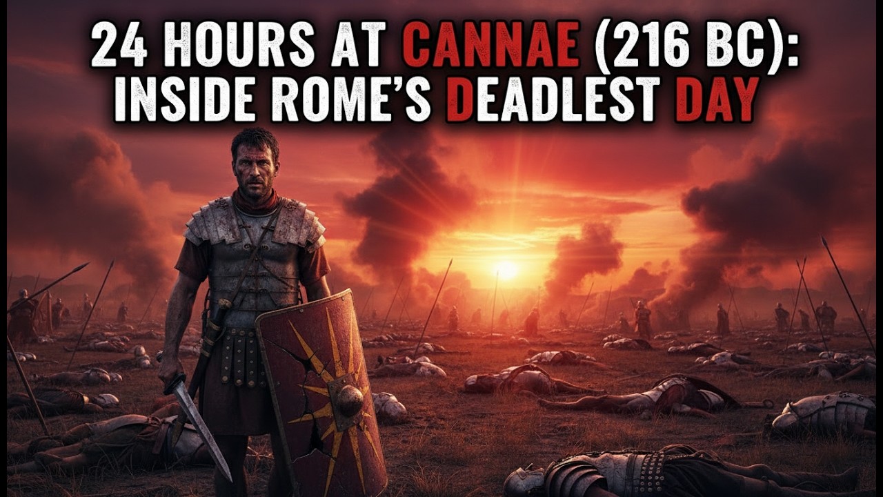24 Hours as a Roman Soldier on the Blood‑Stained Plains of Cannae.#BattleOfCannae