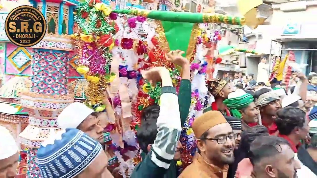 Saiyed Rustam tajiya no.1 dhoraji moharram 2023 by. (S. R. G)