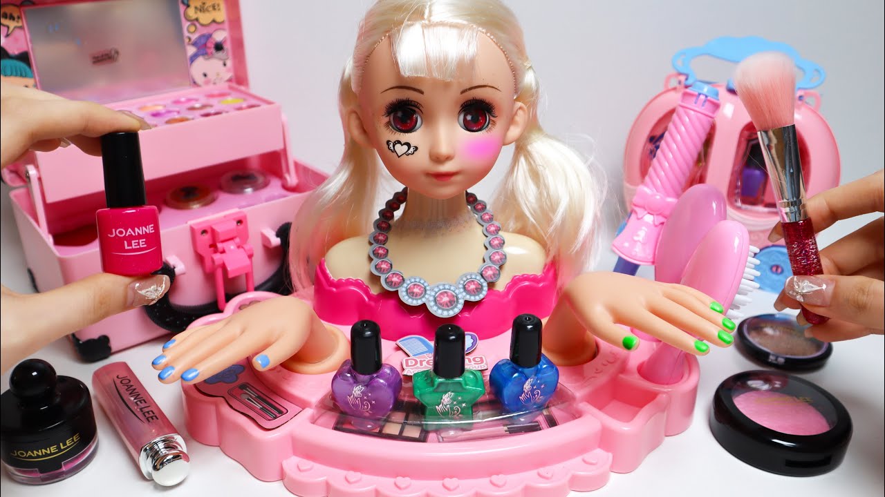 Toy asmr 💄 Makeup & Nail art ASMR Satisfying with Unboxing | Review Toys