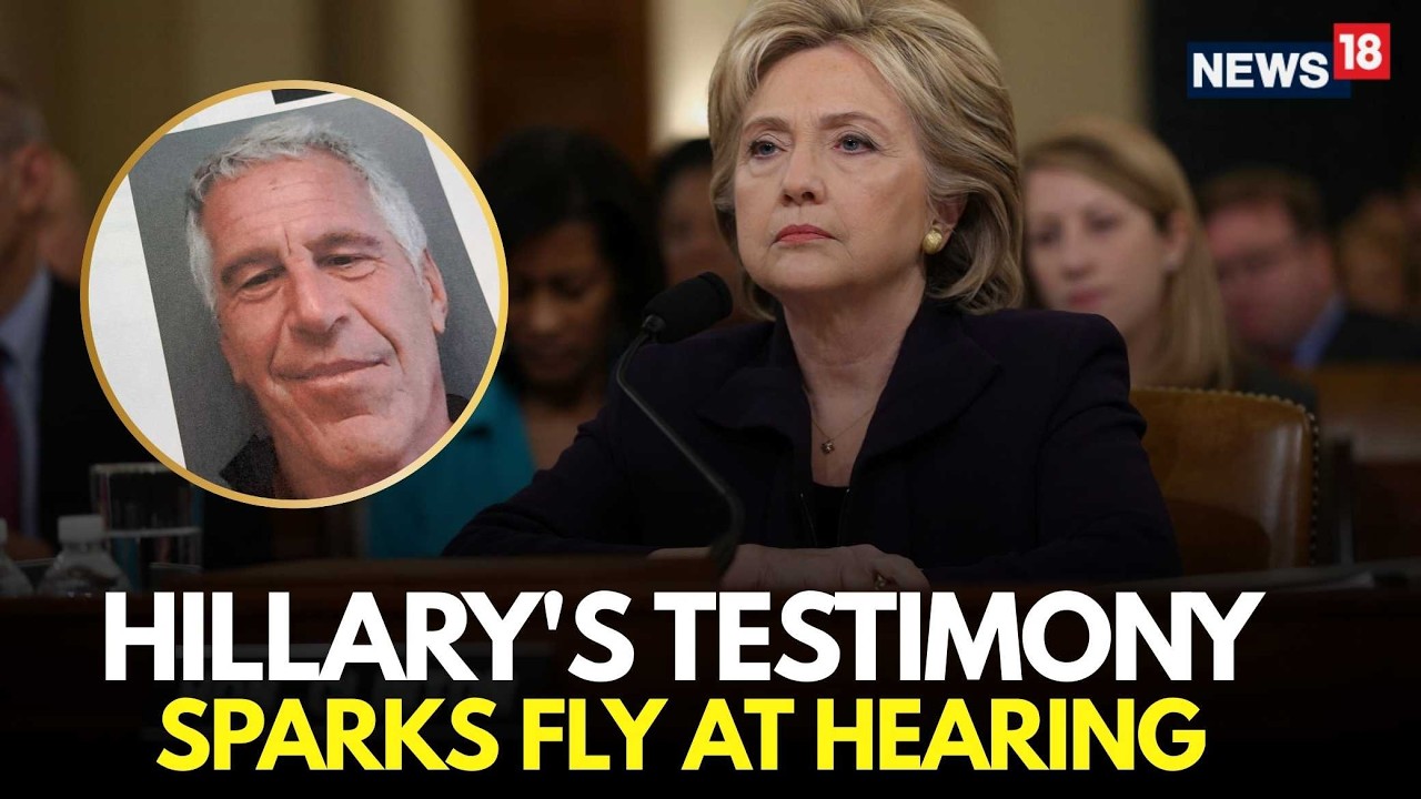 Clinton Epstein Files Hearing LIVE | Hillary Clinton Grilled in House Oversight Epstein Probe | N18G