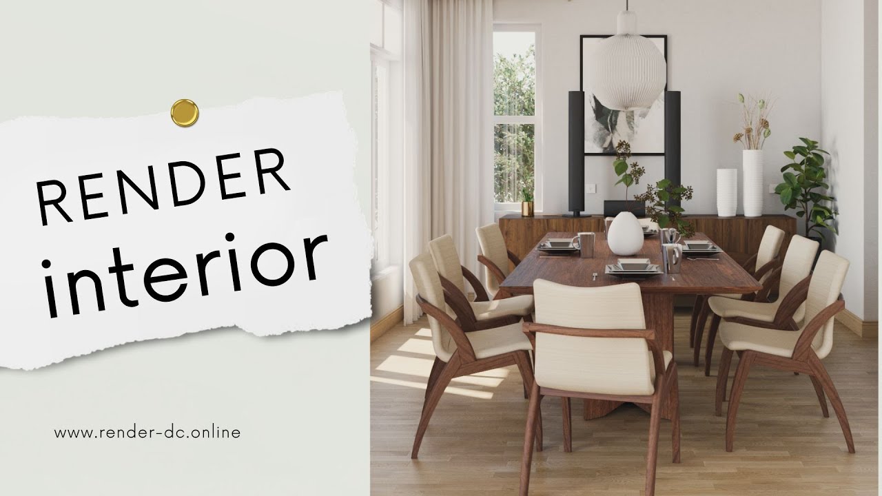 🔥 Render Interior | Sketchup & V-Ray #02