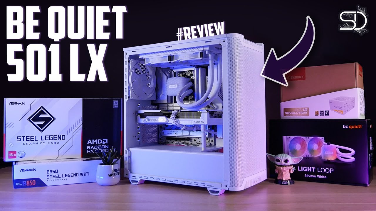 BE QUIET! PURE BASE 501 LX | AIRFLOW + RGB SENZA RINUNCIARE AL SILENZIO! 🤫