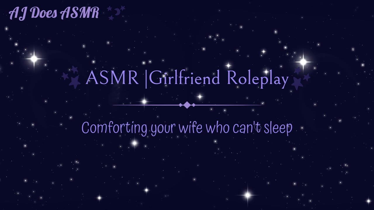 ASMR | Girlfriend Roleplay | Comforting Your Wife Who Can't Sleep [Unisex]