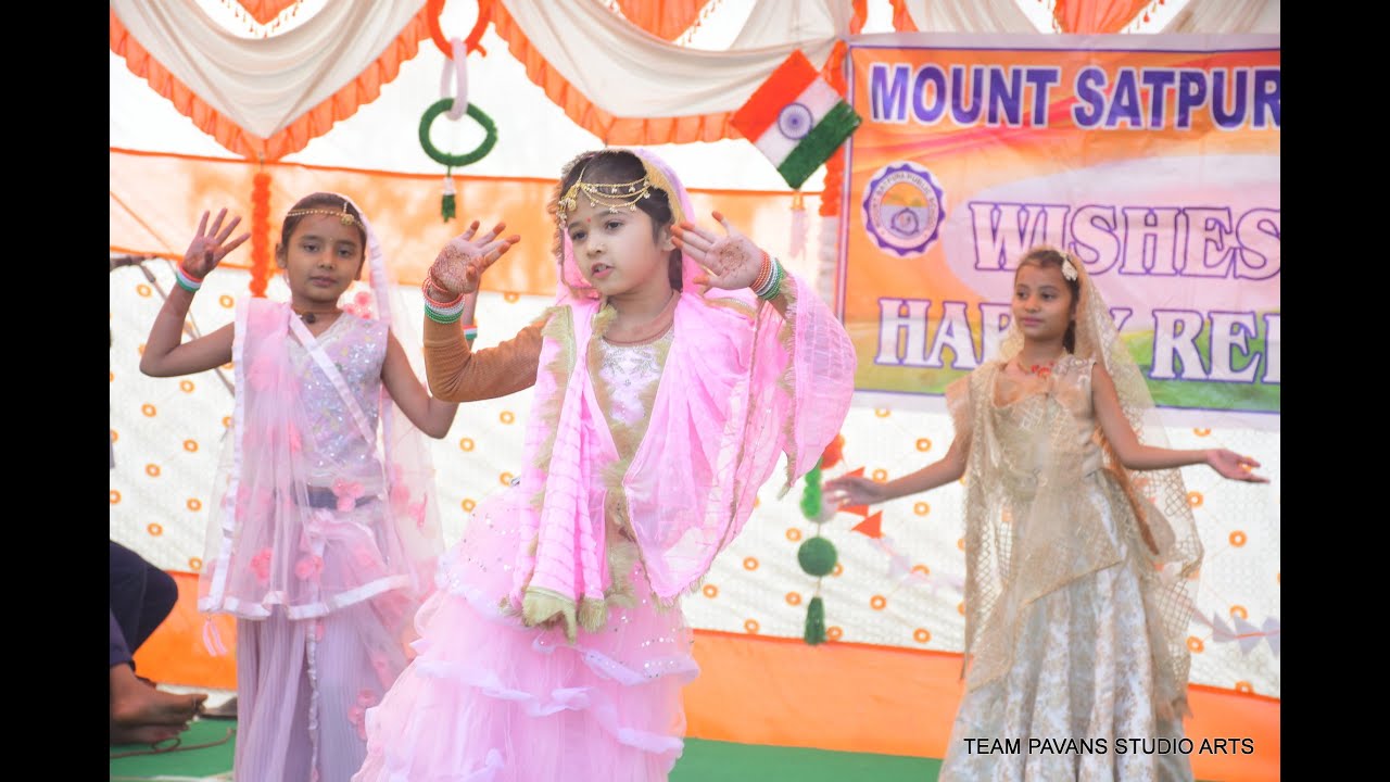 Rajasthani Dance by Kids  Colorful Folk Tradition of Rajasthan