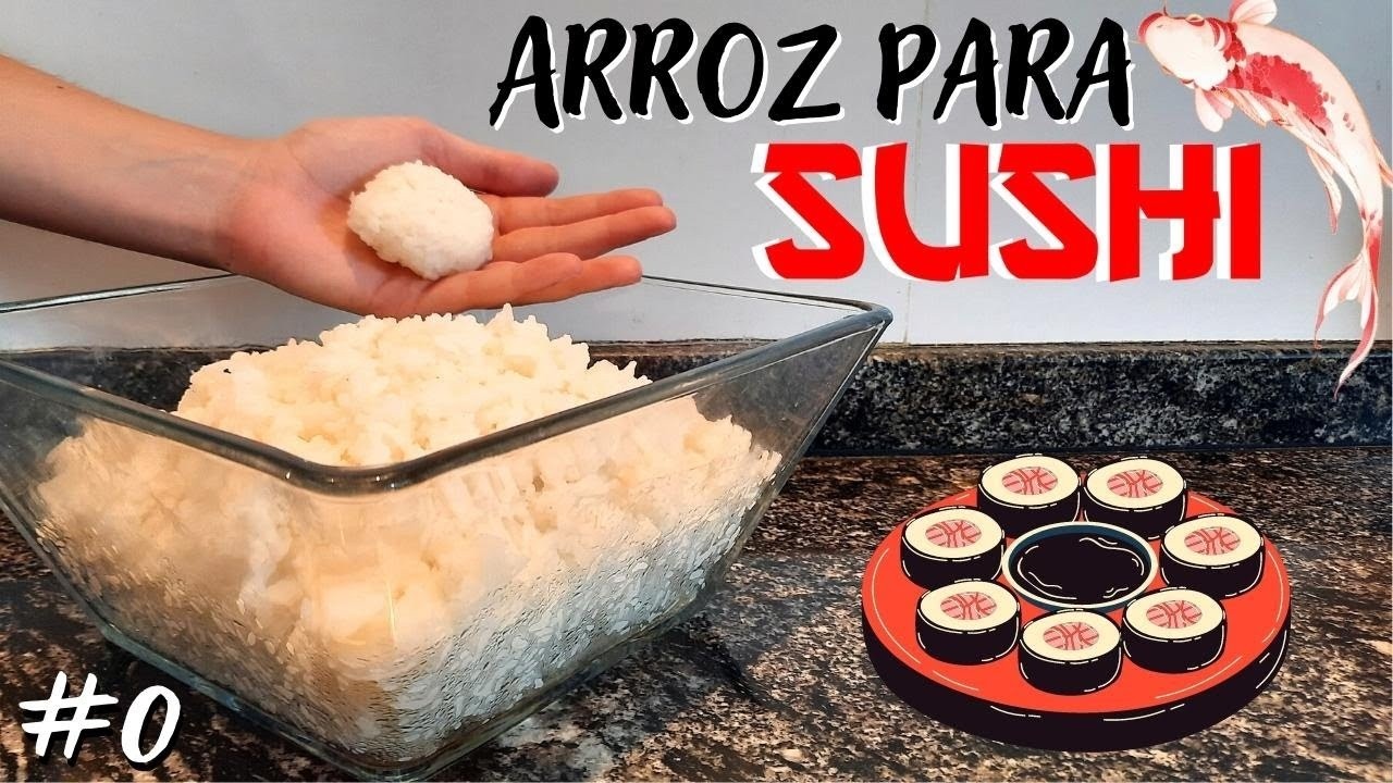 Cómo hacer ARROZ para SUSHI perfecto 🍣 Paso a Paso | Fácil y sin errores