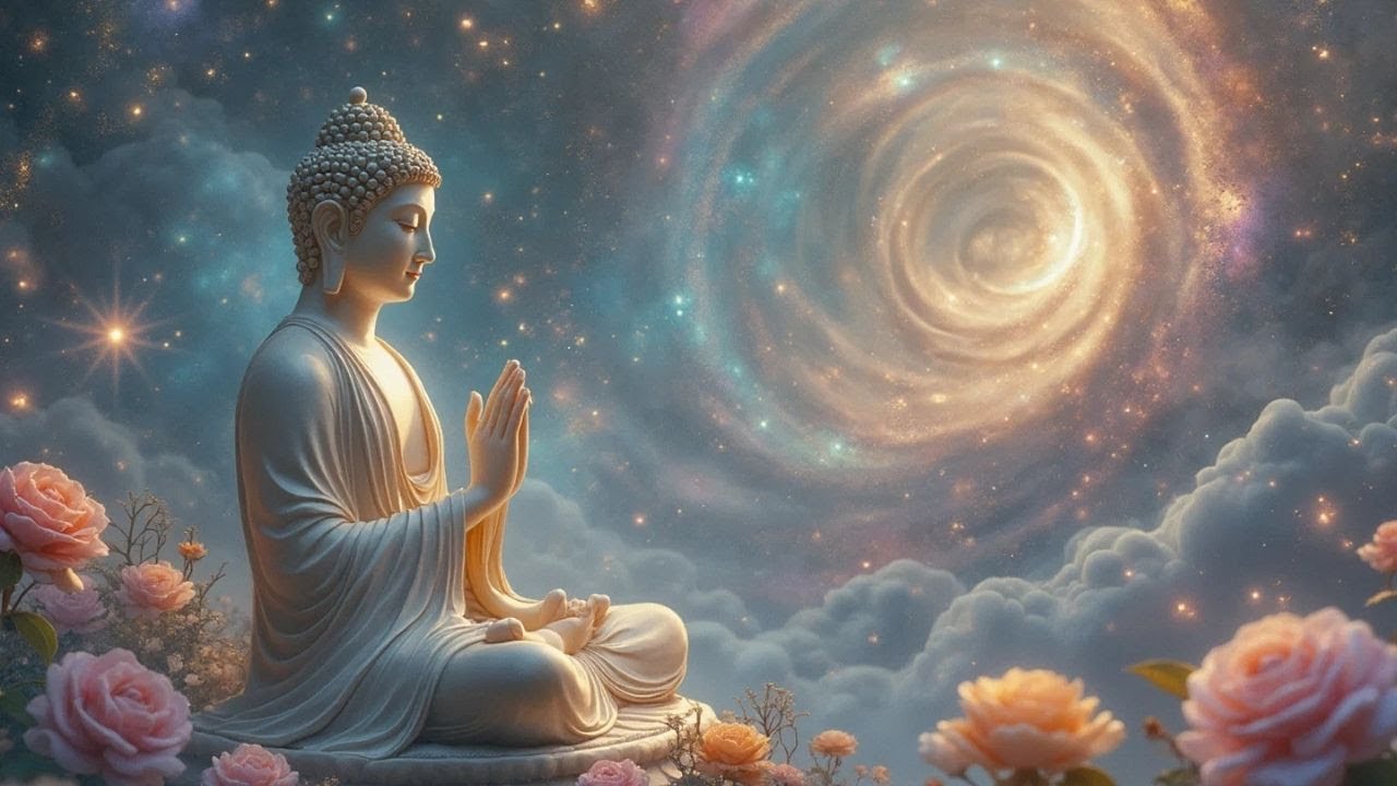 🎧🎉 Guided Relaxation & Peaceful New Year's Music ☺️🎶 #buddha #music #song