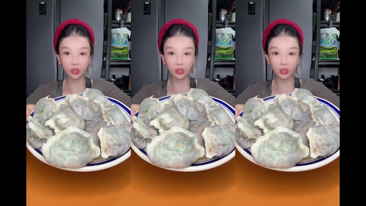 ASMR MUKBANG Meat Dumpling SEAFOOD DELICIOUS PORK BELLY EATING SHOW EatingWithLi
