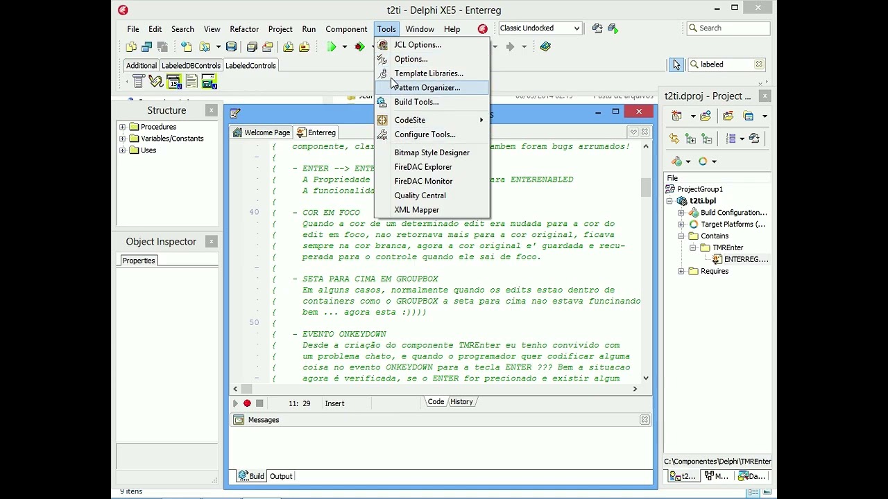 T2Ti ERP 2.0 - Delphi - Migração - Video Aula 06 - MREnter