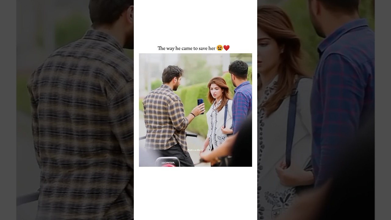 The way he came to save her #aliraza #kinzahashmi #love #pakistanidrama #lovestatus