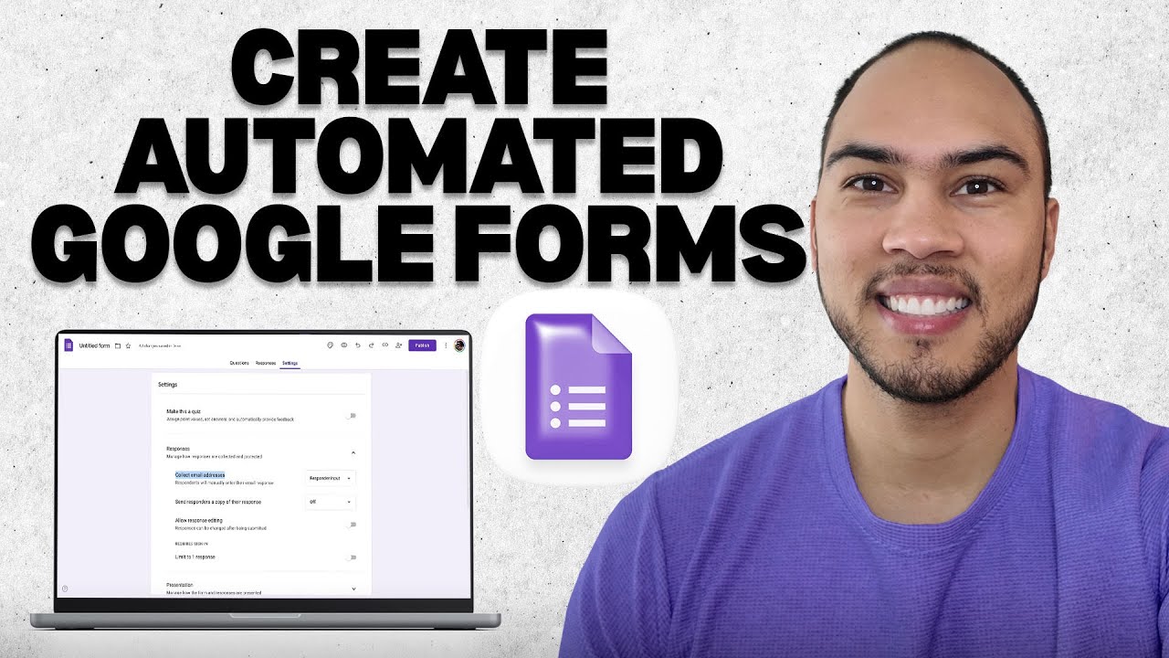 How to Create an Automated Google Form | Link Responses to Google Sheets (Step-by-Step Tutorial)
