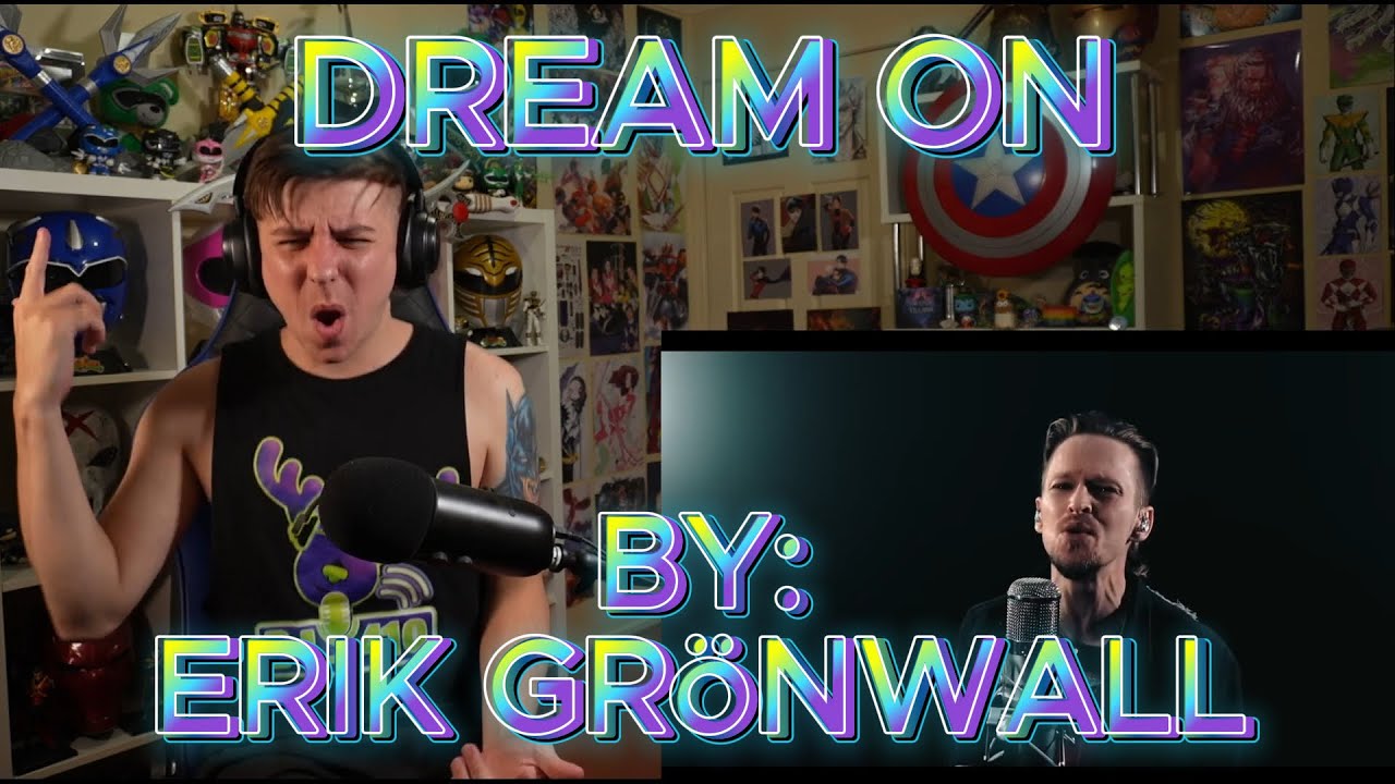 THIS WAS PERFECT!!!!!!!!!!!! Blind reaction to Erik Grönwall - Dream On