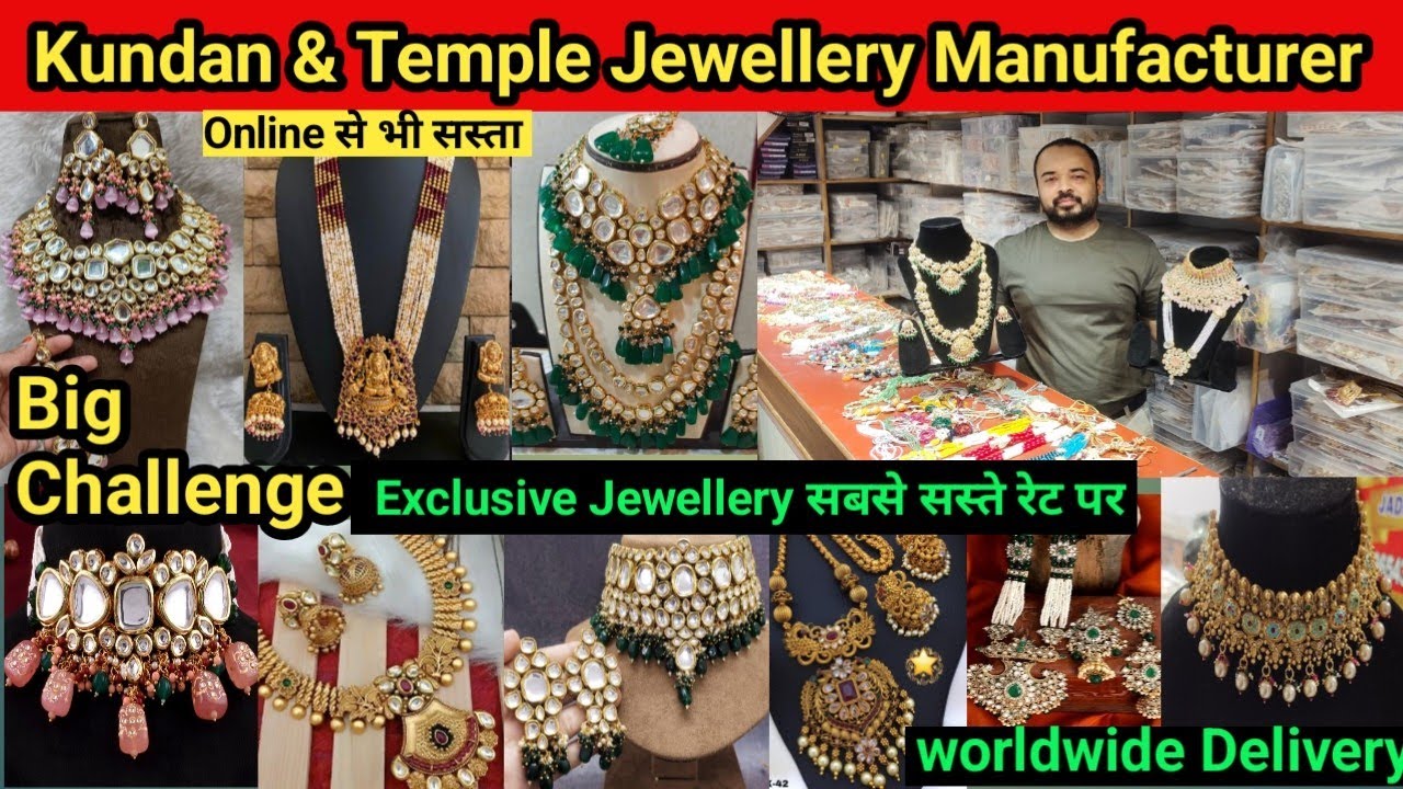 Latest Designer Kundan & Temple Jewellery 2023 | Special New Exclusive Bridal Jewellery Collection
