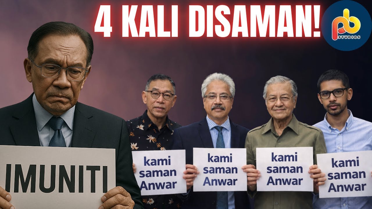 Anwar Ibrahim : PM Malaysia pertama disaman sampai 4 KALI! Jom cerakin setiap kes tersebut