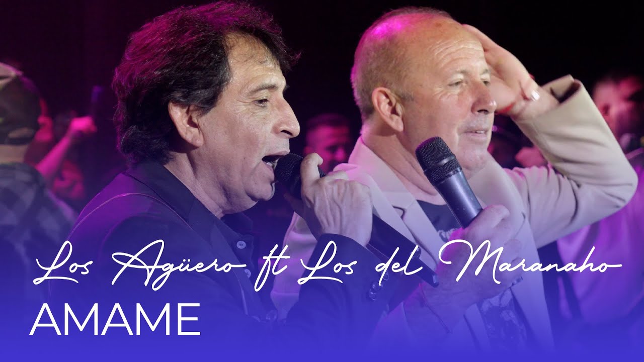 LOS AGÜERO FT. LOS DEL MARANAHO - ÁMAME (En Vivo) | Especial Navidad 40 Años ❤️🔥