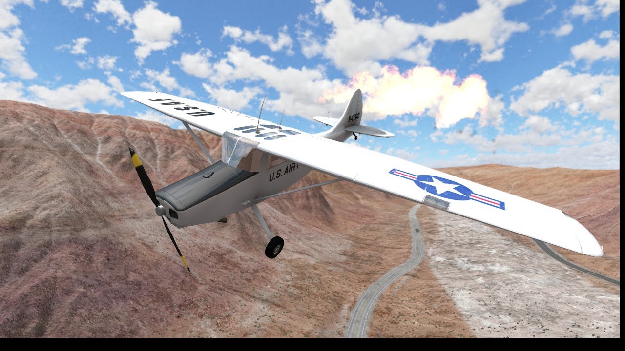 BeamNG.drive Plane Crash