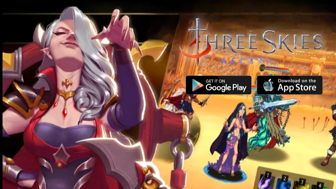 Three Skies Ascension Gameplay Android IOS - Early Access 