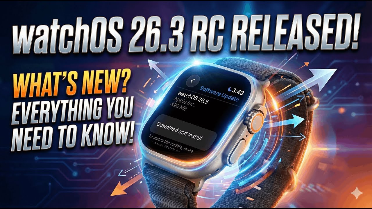 Apple Just Released watchOS 26.3 RC &mdash; Here&rsquo;s What Changed