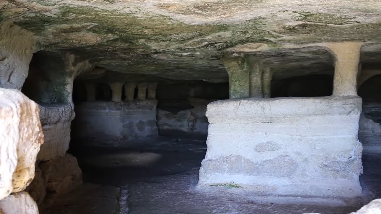 SICILIA ANTICA - 18 - LA GROTTA DELLE TRABACCHE   (RAGUSA)