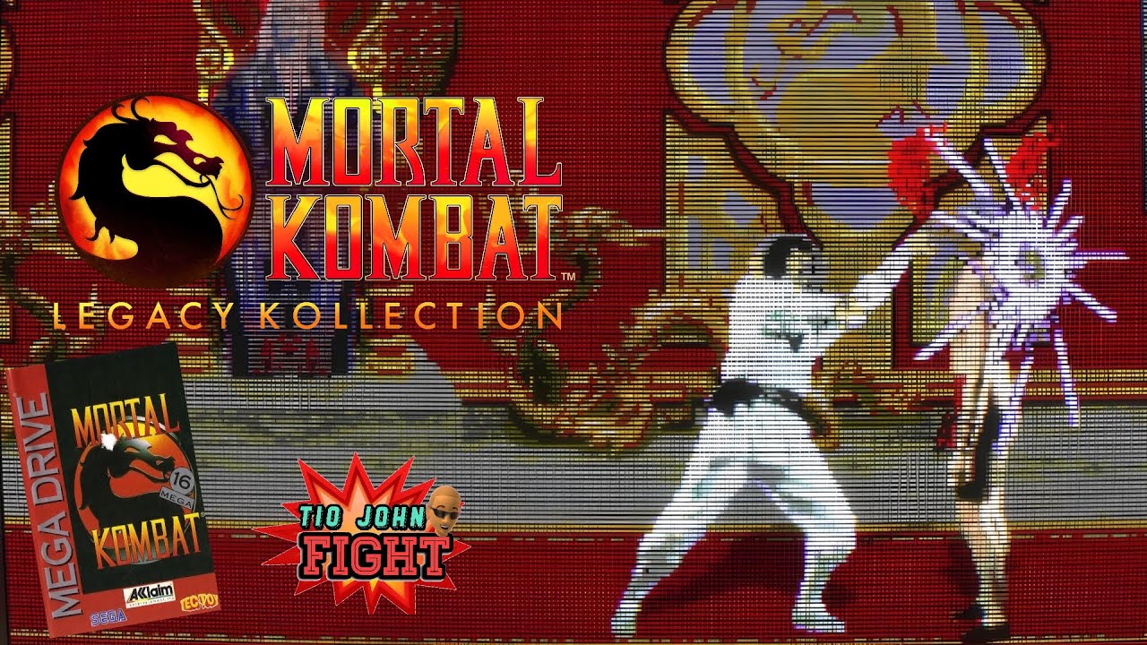 MK Legacy Kollection - MK1 do Mega Drive (TJ Fight) EP.389