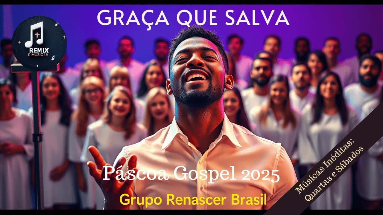 Gra&ccedil;a Que Salva - Grupo Renascer Brasil (Clipe Oficial)🔥