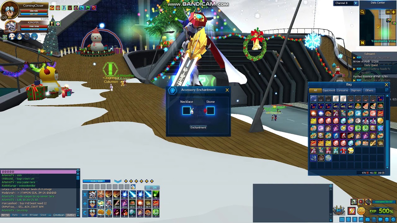 Almost Crazzy!!! Max of AS Necklace of Four Holy Beast Lv5