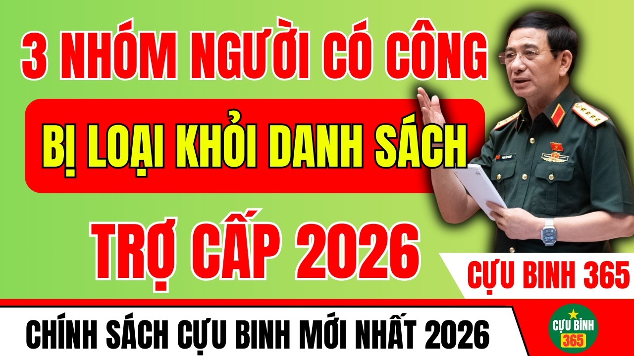 THÔNG BÁO KHẨN: 3 Nhóm Người Có Công Bị Loại Khỏi Danh Sách Hưởng Trợ Cấp – Cần Biết Ngay!