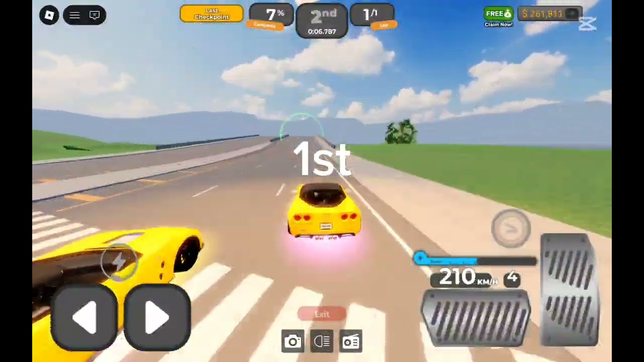 We decided to have another race i lost...