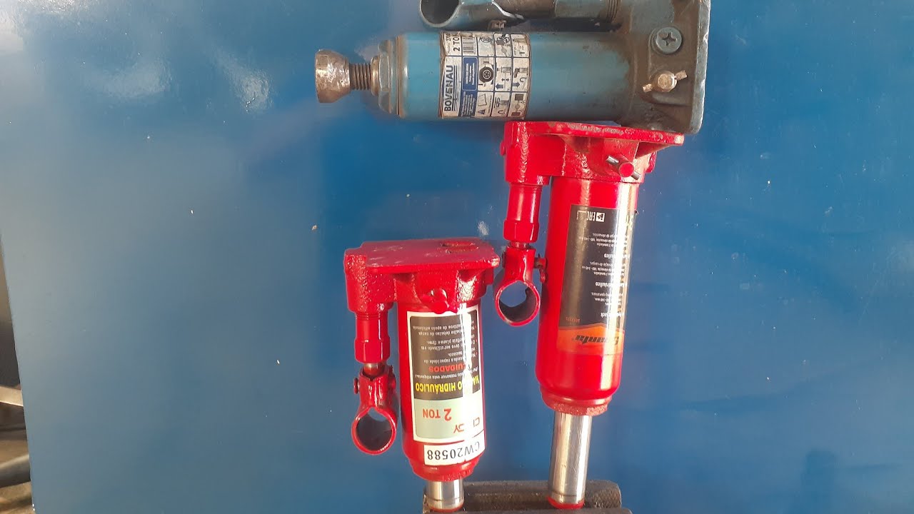 Como inverter um macaco para que ele funcione de cabeça para baixo para fazer prensa ou expansor