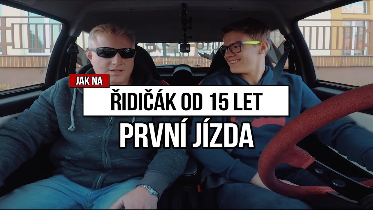 POPRV&Eacute; ZA VOLANTEM | PRVN&Iacute; J&Iacute;ZDA | JAK NA AUTO&Scaron;KOLU | ŘIDIČ&Aacute;K OD 15 LET