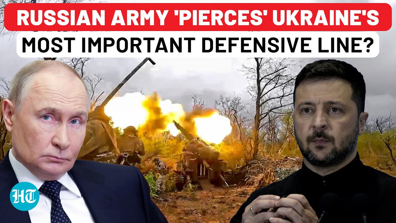 Before Putin-Trump Meet, Russian Army 'Pierces' Ukraine's Most Important Defensive Line?| Alaska