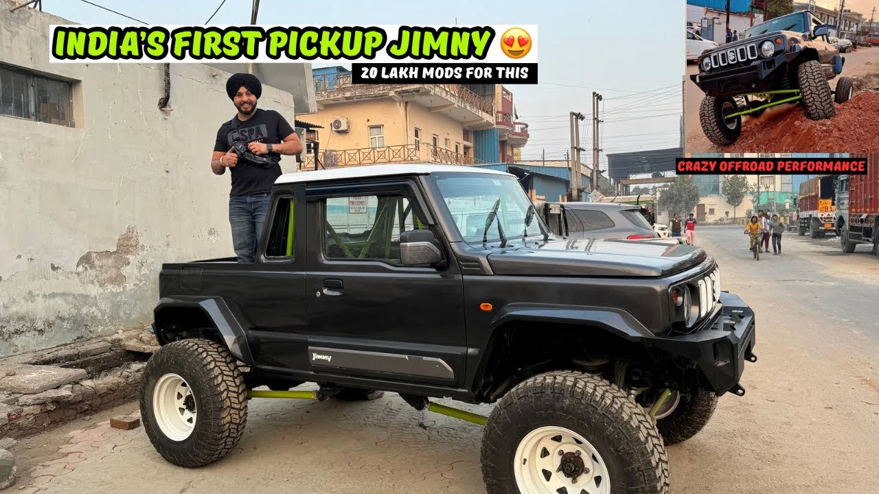 JIMNY KA BAAP 😍 | 36 LAKH KI PICKUP JIMNY 💸🤑| DANA 44 DIFFERENTIALS ⚙️😱