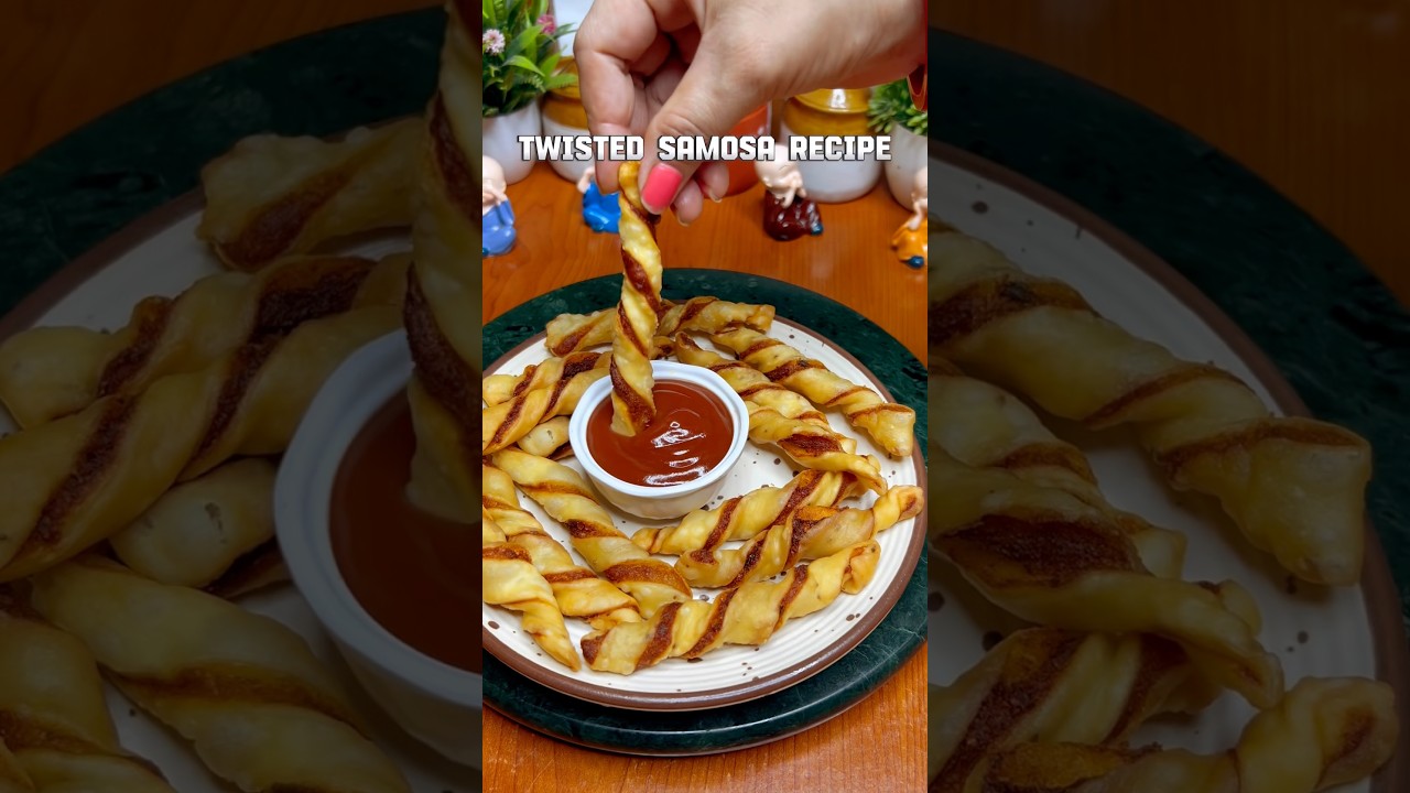 Twisted Samosa Recipe #snacks #samosa #food #foodie #recipe #cooking
