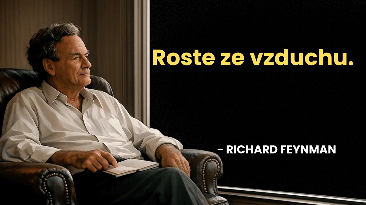 Stromy NEVYRŮSTAJÍ ze země (není to to, co si myslíte) | Feynman vysvětluje proč
