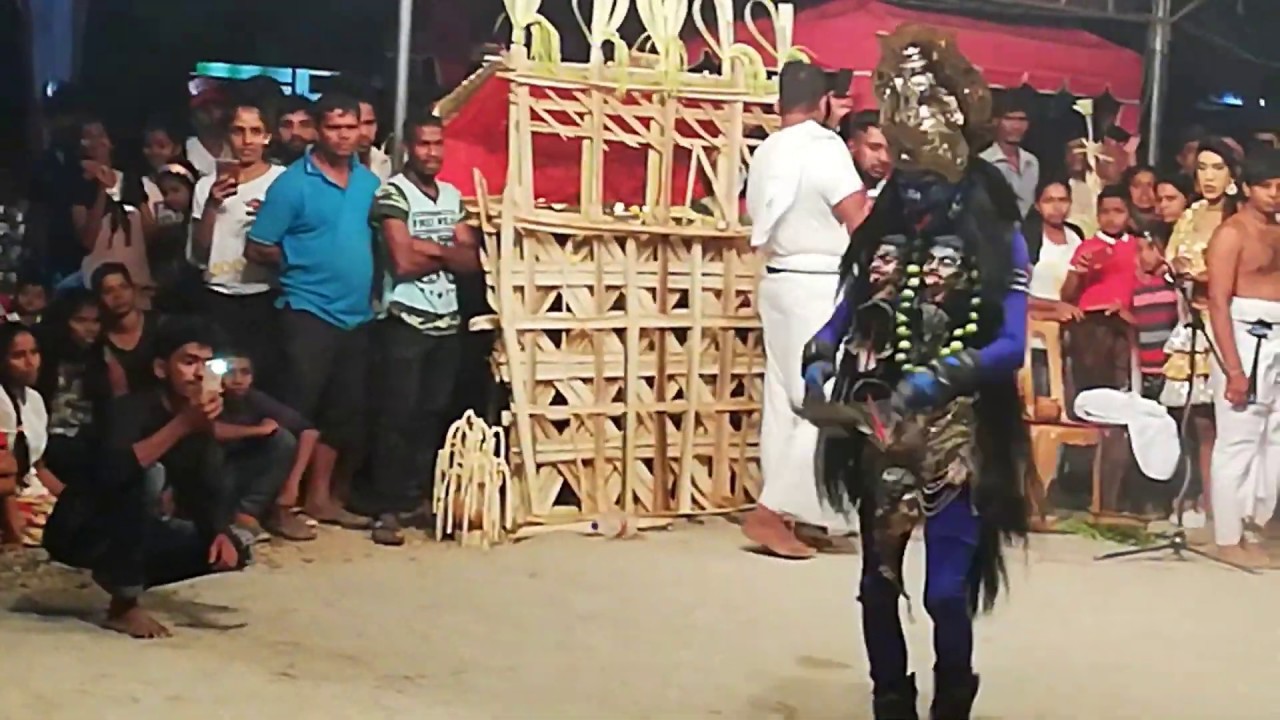 Goddesses Kali performance in Sri Lanka