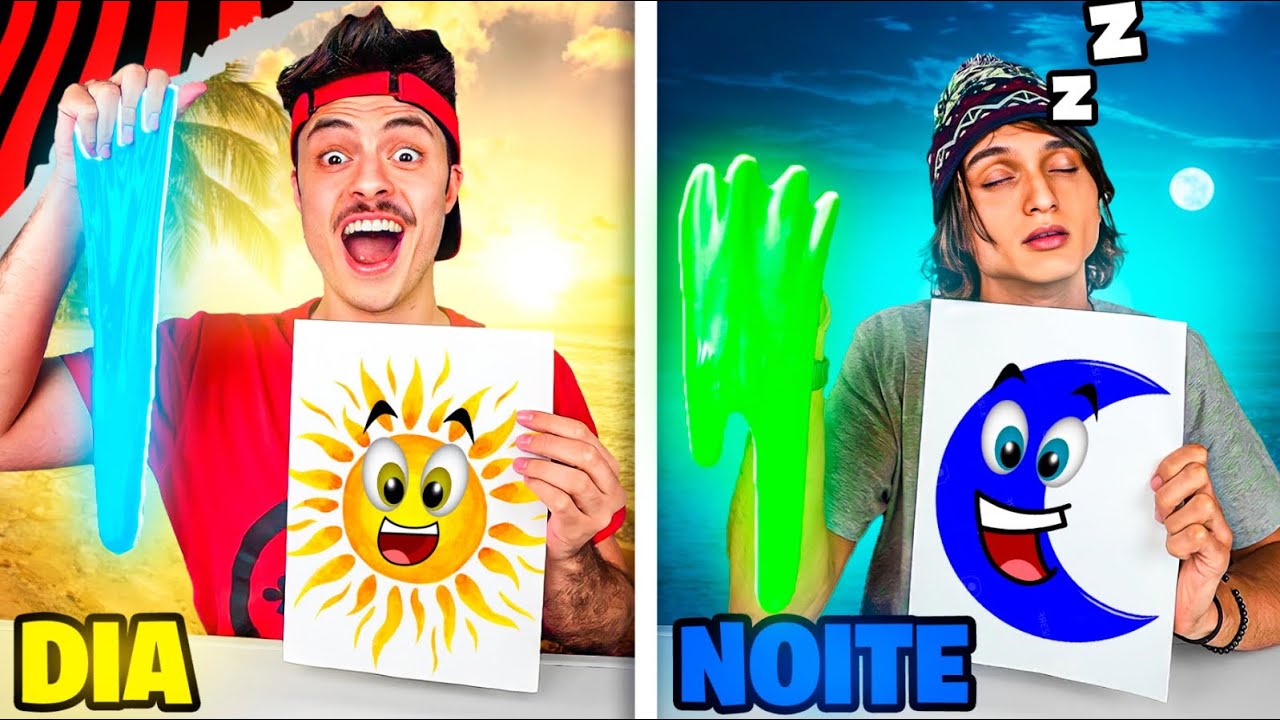 24 HORAS DE DIA VS 24 HORAS DE NOITE